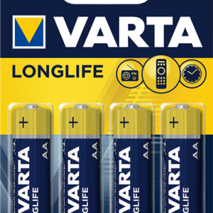4x bateria alkaliczna VARTA AA mocne paluszki